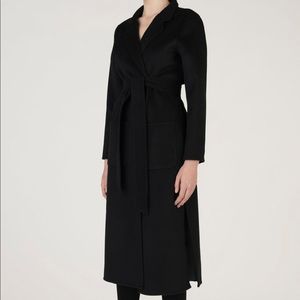 Genuine people slim fit wool cashmere coat